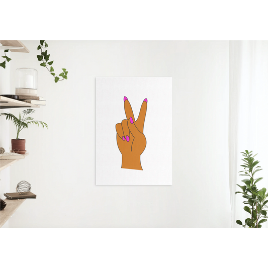 Peace Out Wall Art